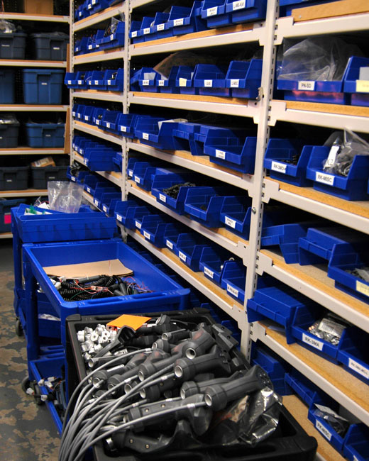 Organize inventory to automate supply tracking and control